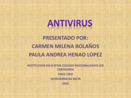 Antivirus - ParqueSoft
