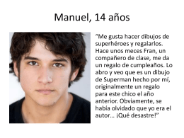 Manuel, 14 años - Language Links 2006