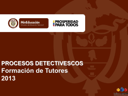 PROCESOS DETECTIVESCOS - Edmundo Altamiranda Baldiris