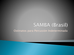 Samba Batucada - Partitura