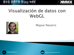Visualización de datos con WebGL