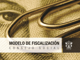 Modelo de Fiscalización de la Universidad de Guadalajara