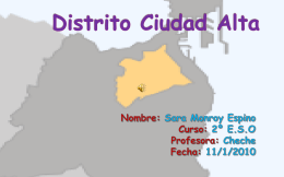 Distrito Ciudad Alta