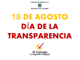 Día de la Transparencia