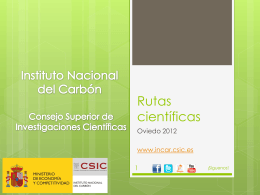 Rutas_cientificas_2012 - digital-csic Digital CSIC