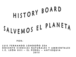 Storyboard SALVEMOS EL PLANETA ( LUIS