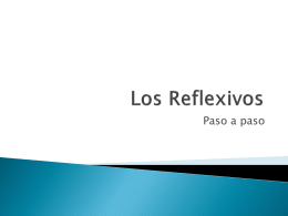 Los Reflexivos - Spanish