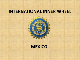 INTERNATIONAL INNER WHEEL MÉXICO