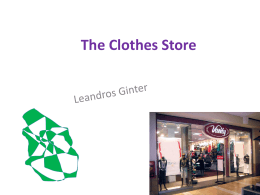 The Clothes Store