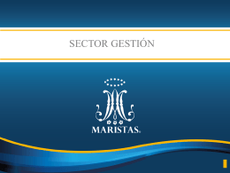2015 14 SECTOR GESTION - Provincia Marista de México