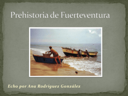 Prehistoria de Fuerteventura