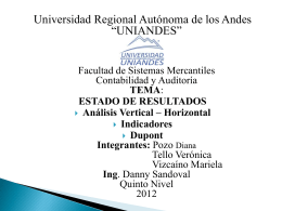 Universidad Regional Autónoma de los Andes *UNIANDES