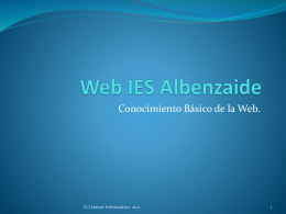 presentacion - I.E.S. Albenzaide.