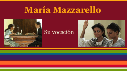 María Mazzarello - Pastoral Vocacional