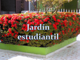 JARDIN ESTUDIANTIL