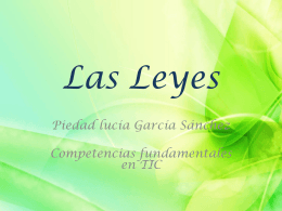 LAS LEYES - Over-blog