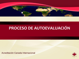 Slide 1 - Sitio oficial del proceso de acreditación del HSVP