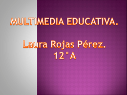 Multimedia Educativa.