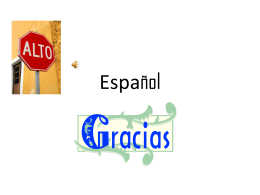Español - jpeters10