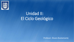 6. El Ciclo Geológico - PPT