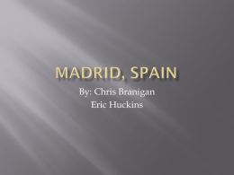 Madrid, Spain - Chris-Branigan