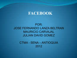 Facebook - gestion201200
