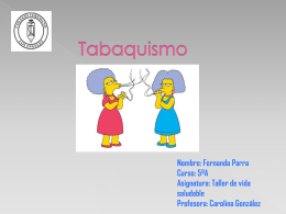 Tabaquismo Fernanda ParraNOV21 519KB Nov 21 2014 09:33