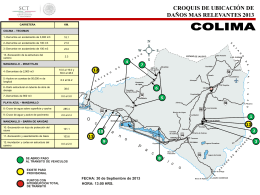 Mapas de incidencias Carreteras Federales 30-09-2013