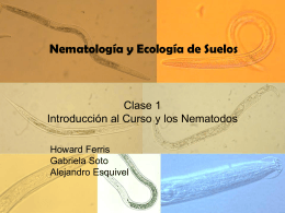 Caracteristicas de los Nematodos - the University of California, Davis
