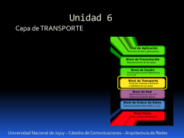 Diapositiva 1 - Universidad Nacional de Jujuy