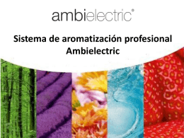3_Sistema de Aromatizacion profesional Ambielectric 2013
