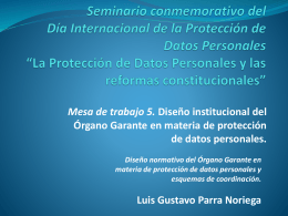 gustavo_parra - Instituto de Acceso a la Información Pública y