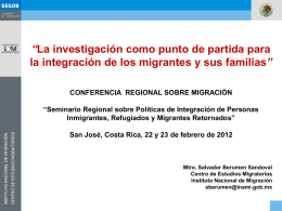 Instituto Nacional de Migración (México). Sr. Salvador Berumen