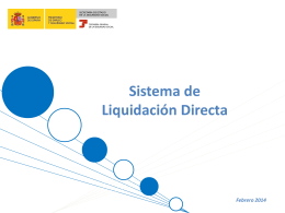 Qué es el Sistema de Liquidación Directa?
