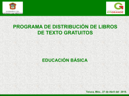 Estado de México - Comisión Nacional de Libros de Texto Gratuitos