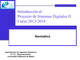 NormativaSDG21314 - Sistemas Digitales II