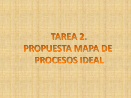 tarea 2. propuesta mapa de procesos ideal