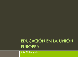 Educación en la Unión Europea