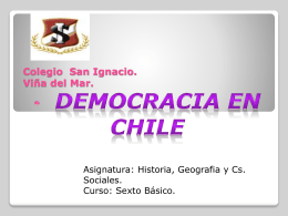 democracia en chile 6to a