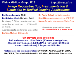 Image Reconstruction, Instrumentation & Simulation in