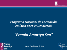 Programa Nacional de Formación en Ética para el Desarrollo