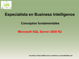 Clase Business Intelligence concepts