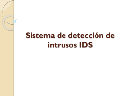 Sistema de detección de intrusos 2025KB Jun 18 2014 05:16