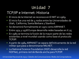 Presentación U7 Redes de Computadoras