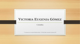 Victoria Eugenia Gómez