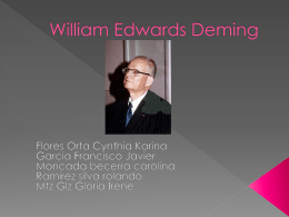 William Edwards Deming
