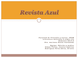 REVISTA AZUL - La edición en el siglo XIX