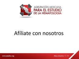 Credencialización para AMEH - Agrupación Mexicana para el