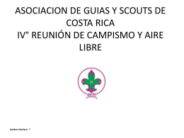ASOCIACION DE GUIAS Y SCOUTS DE COSTA