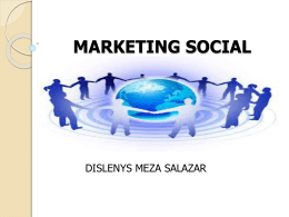 MARKETING SOCIAL dislenys meza